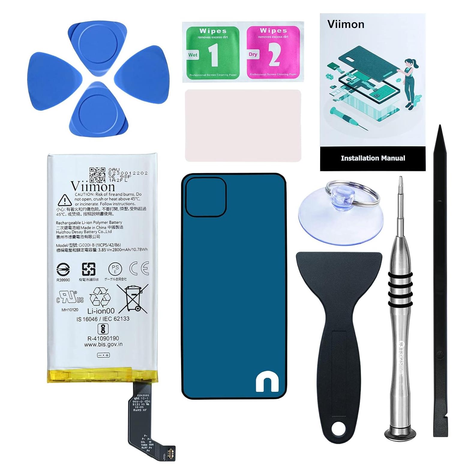 Batería de Reemplazo OEM para Google Pixel 4 con Herramientas