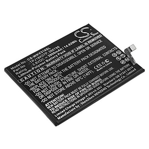 Batería de Reemplazo Li-Polímero XSPLENDOR para Wi_ko View3 Pro