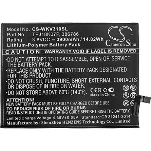 Batería de Reemplazo Li-Polímero XSPLENDOR para Wi_ko View3 Pro