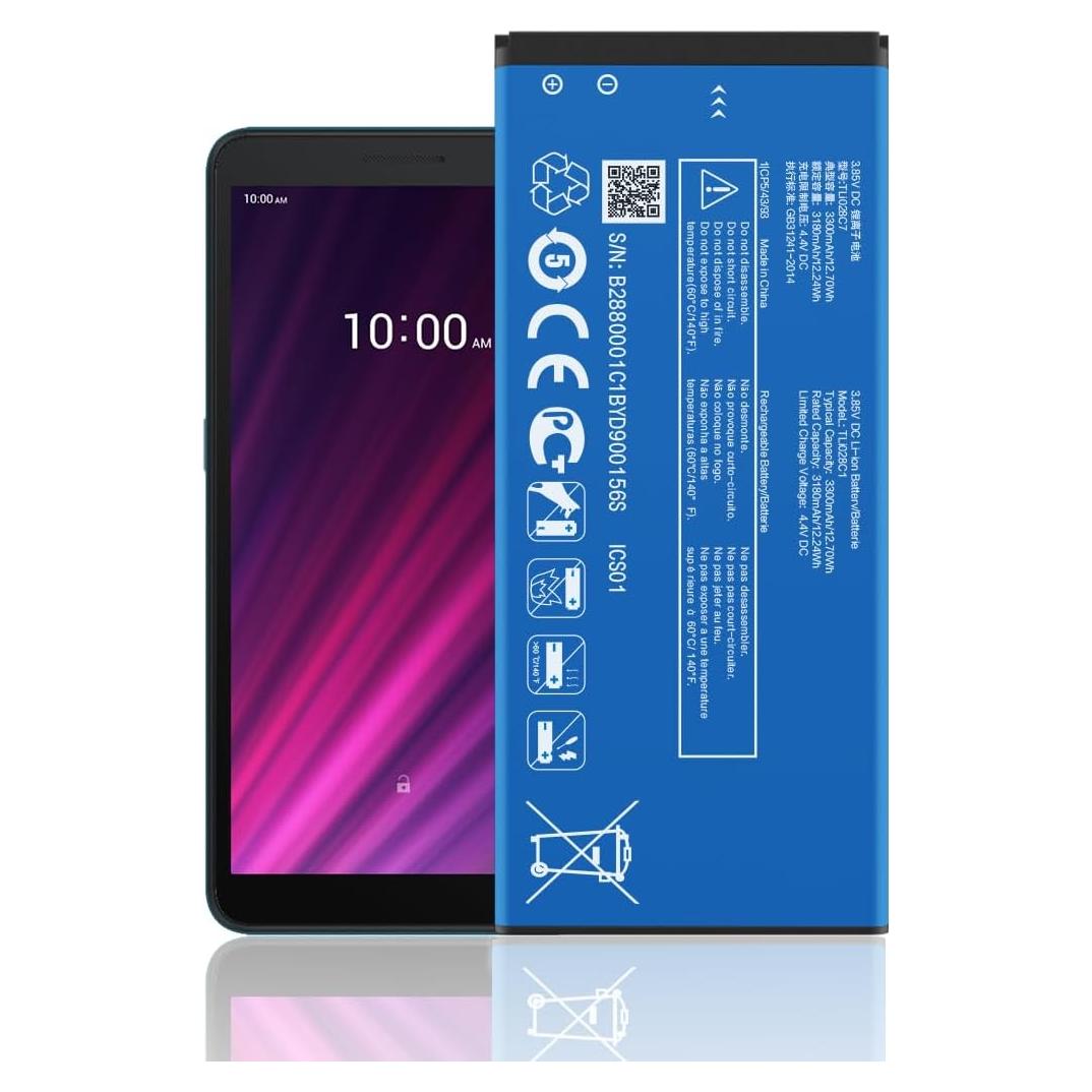 Batería de Reemplazo 3300mAh TLi028C7 para Alcatel 5002H