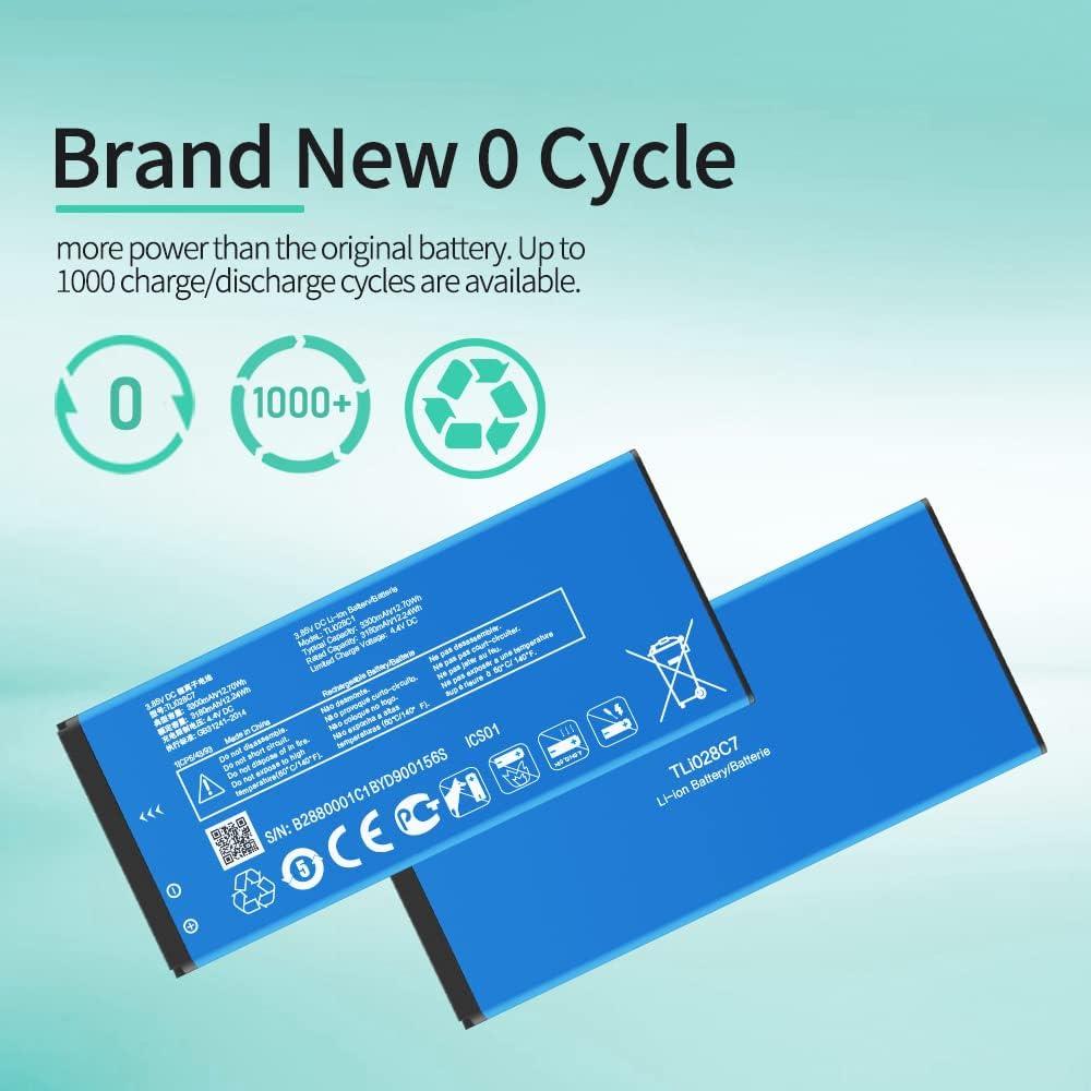Batería de Reemplazo 3300mAh TLi028C7 para Alcatel 5002H