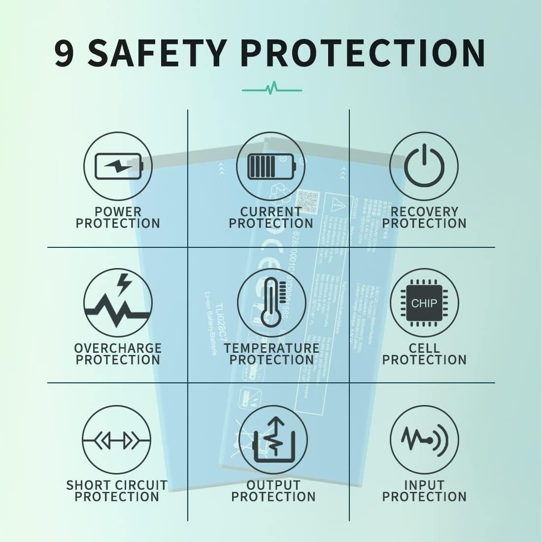 Batería de Reemplazo 3300mAh TLi028C7 para Alcatel 5002H