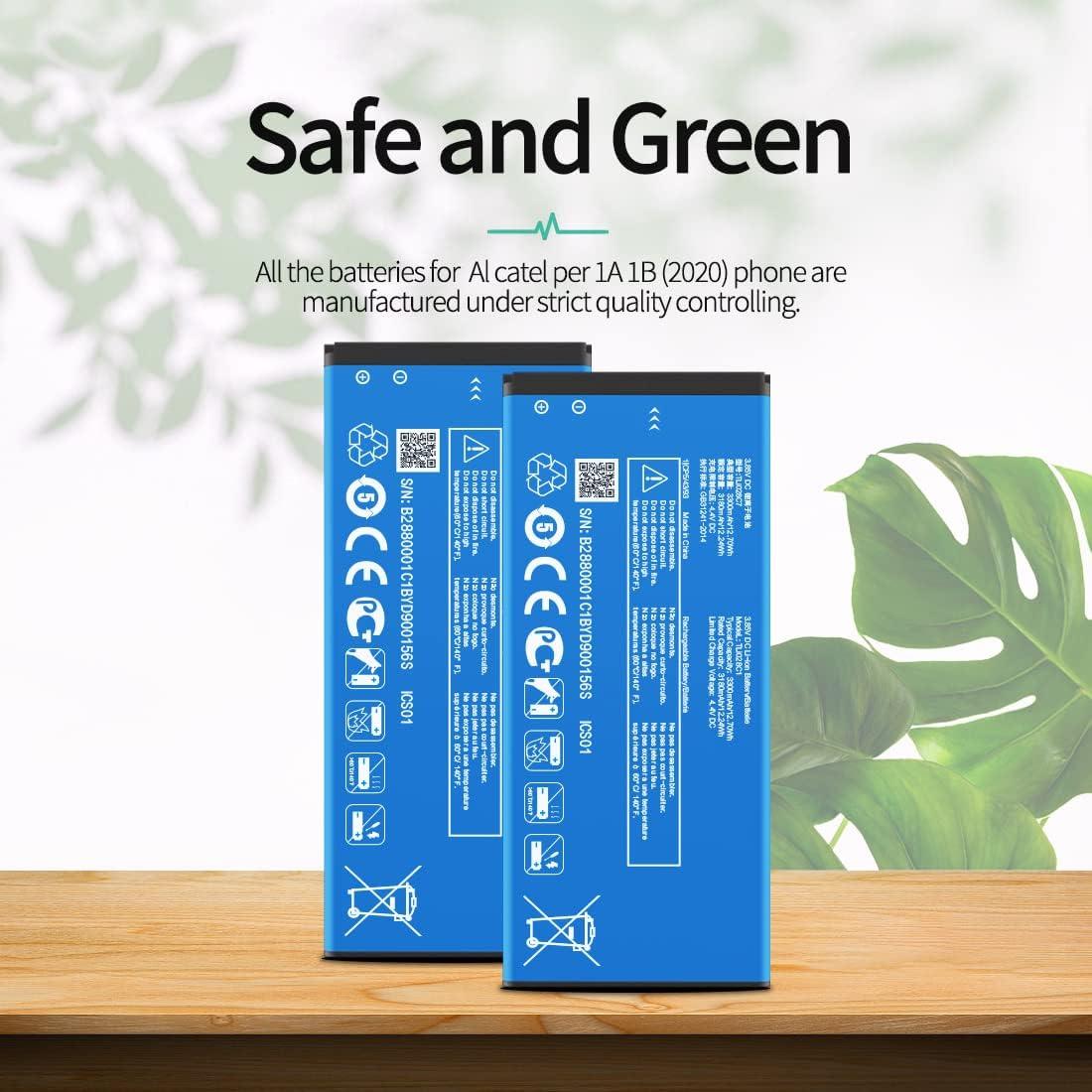 Batería de Reemplazo 3300mAh TLi028C7 para Alcatel 5002H