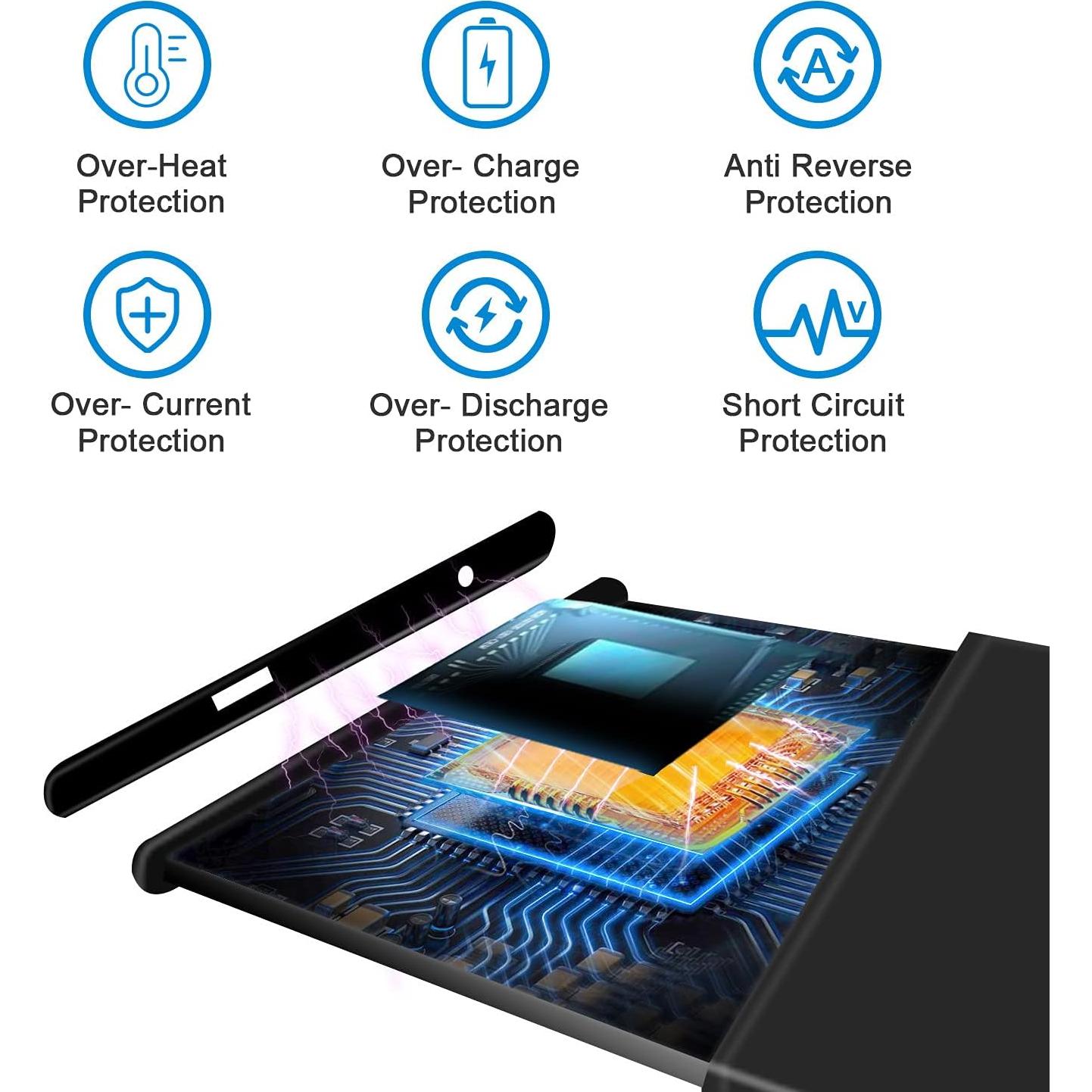 Batería de Reemplazo DDONG TLi017C1 para Alcatel Jitterbug Flip