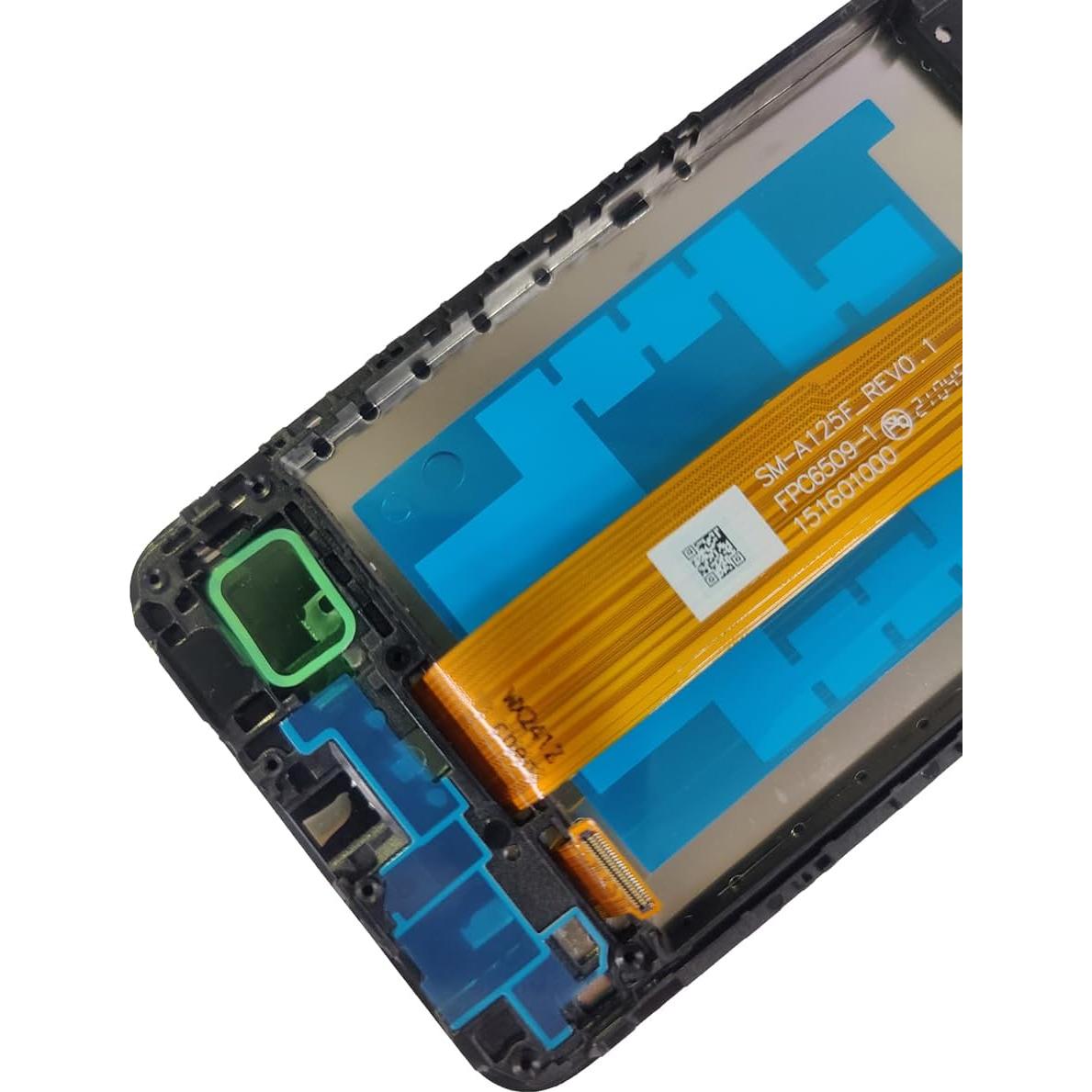 Reemplazo de Pantalla Samsung Galaxy A12 A125 A127 con Marco