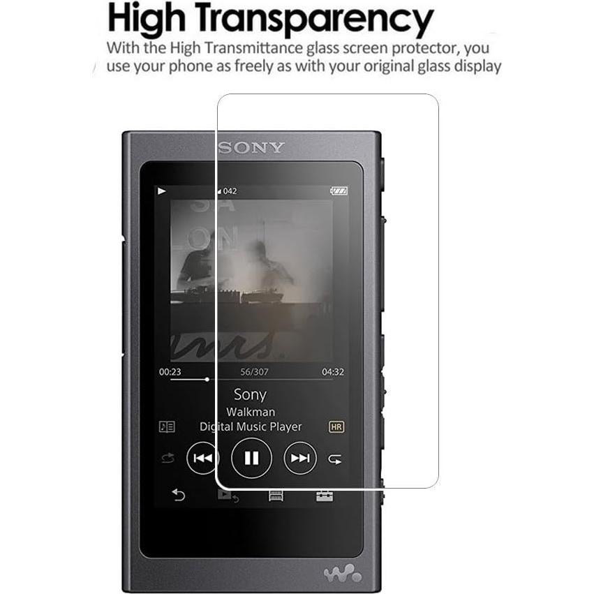 Protector de Pantalla Vidrio Templado Toshion 9H para Sony NW A40 A45 A46 A47