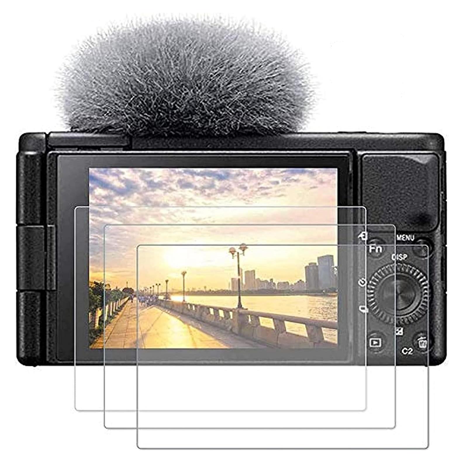 Protector de Pantalla Vidrio Templado PCTC para Sony ZV-E10 ZV-1