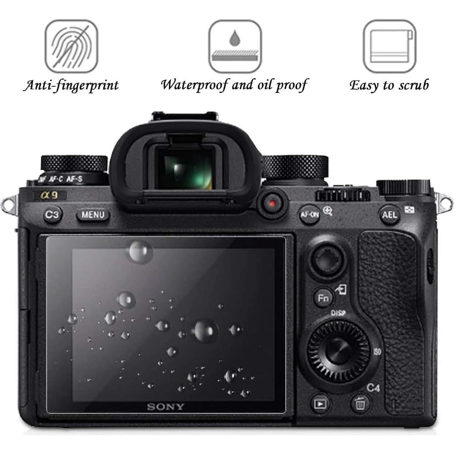 Protector de Pantalla Vidrio Templado PCTC para Sony ZV-E10 ZV-1