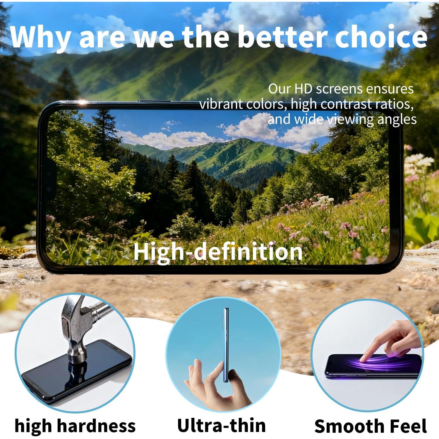 Pantalla OLED Doogee V Max 6.58" con Huella Dactilar