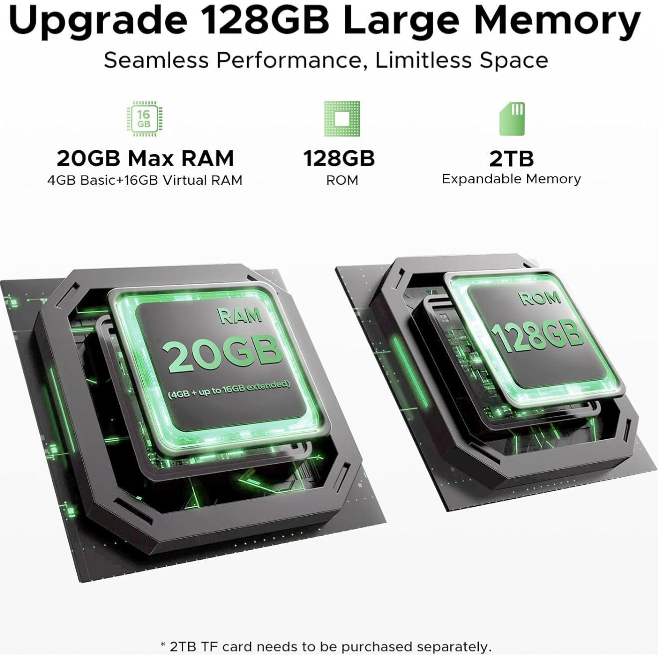 DOOGEE Fire 5 Pro Smartphone Resistente 13000mAh 20GB/128GB