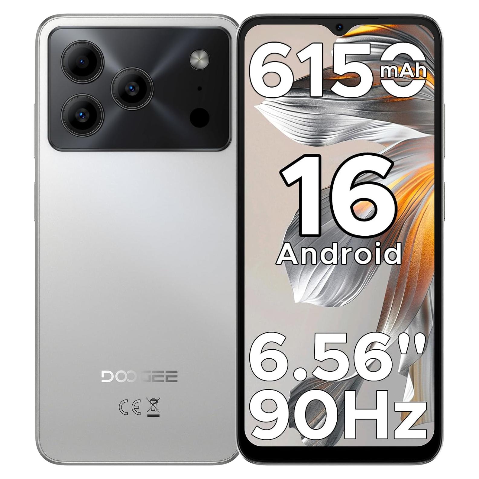 DOOGEE Note 56 Smartphone Android 16, 6150mAh, 24GB+64GB, 6.56"