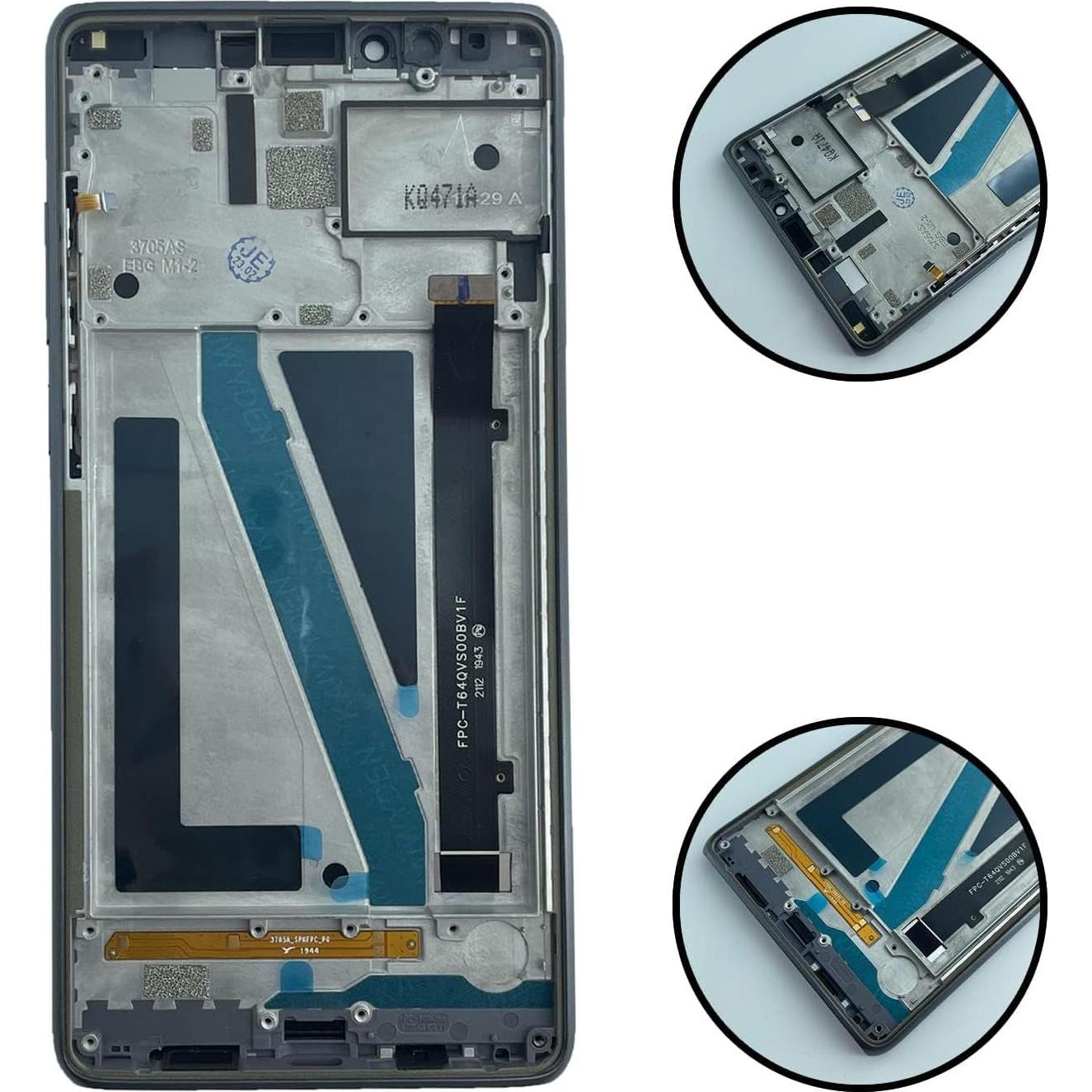 Pantalla LCD con Marco Negro para Coolpad Legacy 2019 6.4"