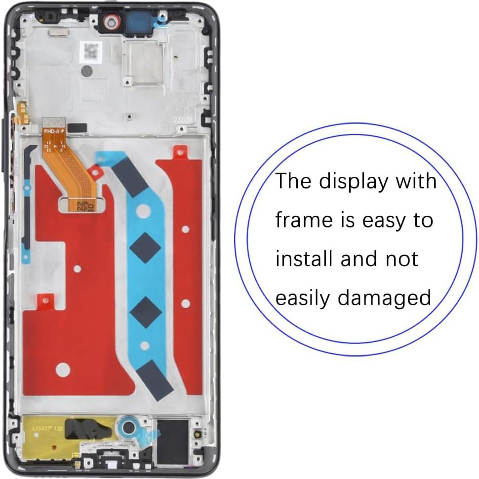 Pantalla LCD Reemplazo Honor X9 4G/5G Negro con Marco