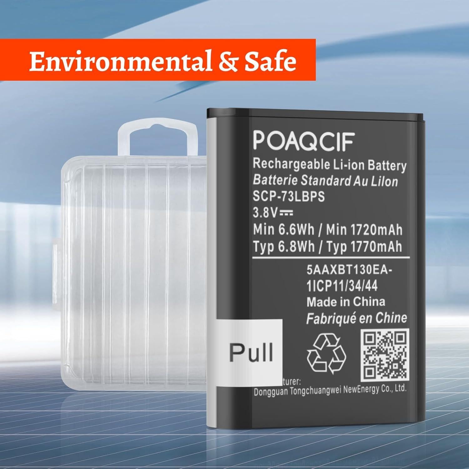 Batería de Reemplazo SCP-73LBPS para Kyocera DuraXV Extreme