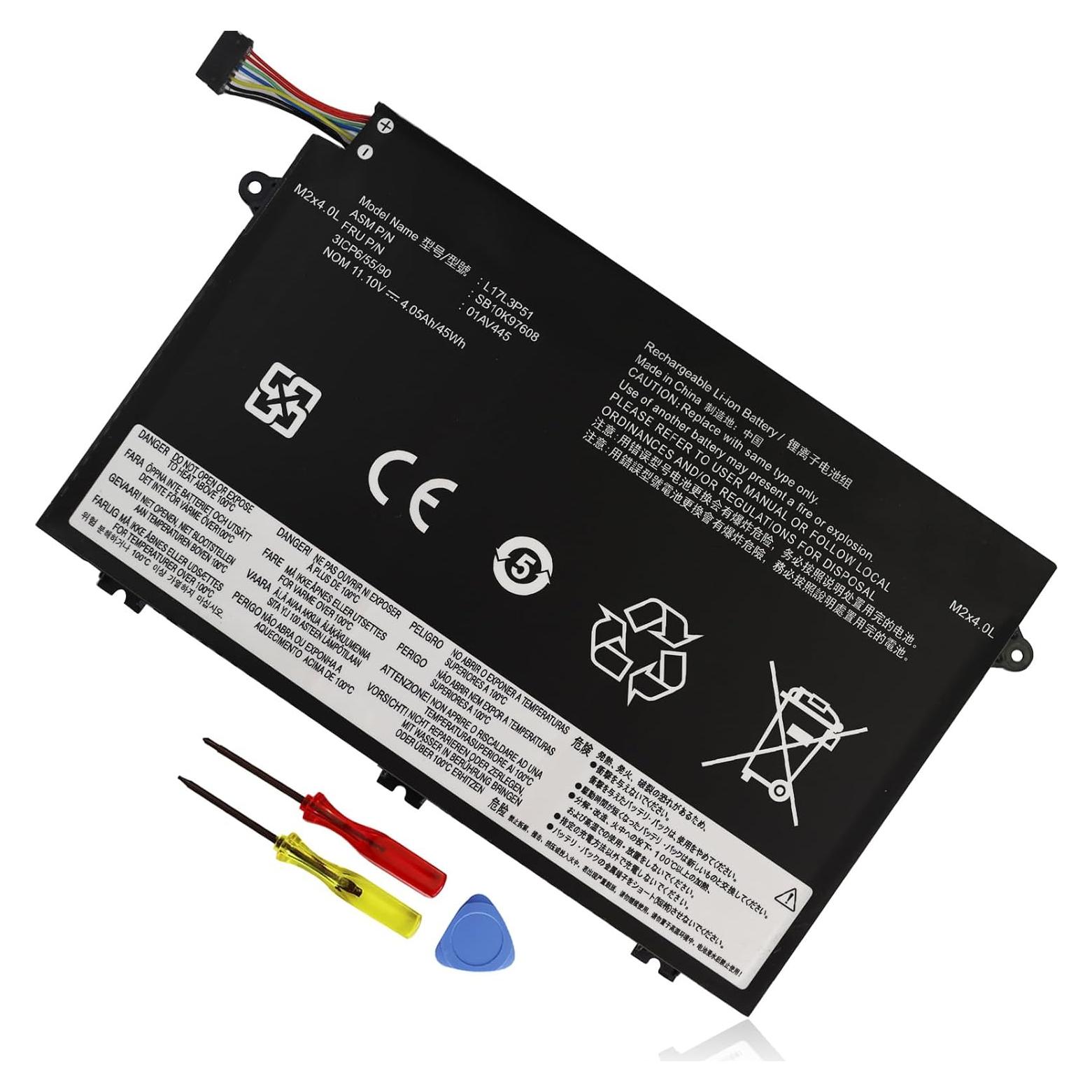 Batería de Laptop 45Wh Emanjor L17L3P51 para Lenovo ThinkPad