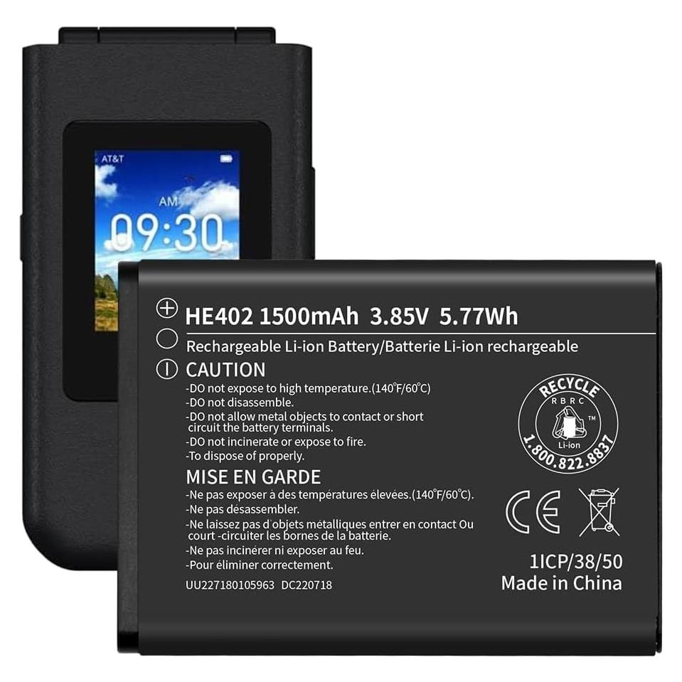 Batería de Reemplazo HE402 WUHAO para Nokia 2760 Flip 32g