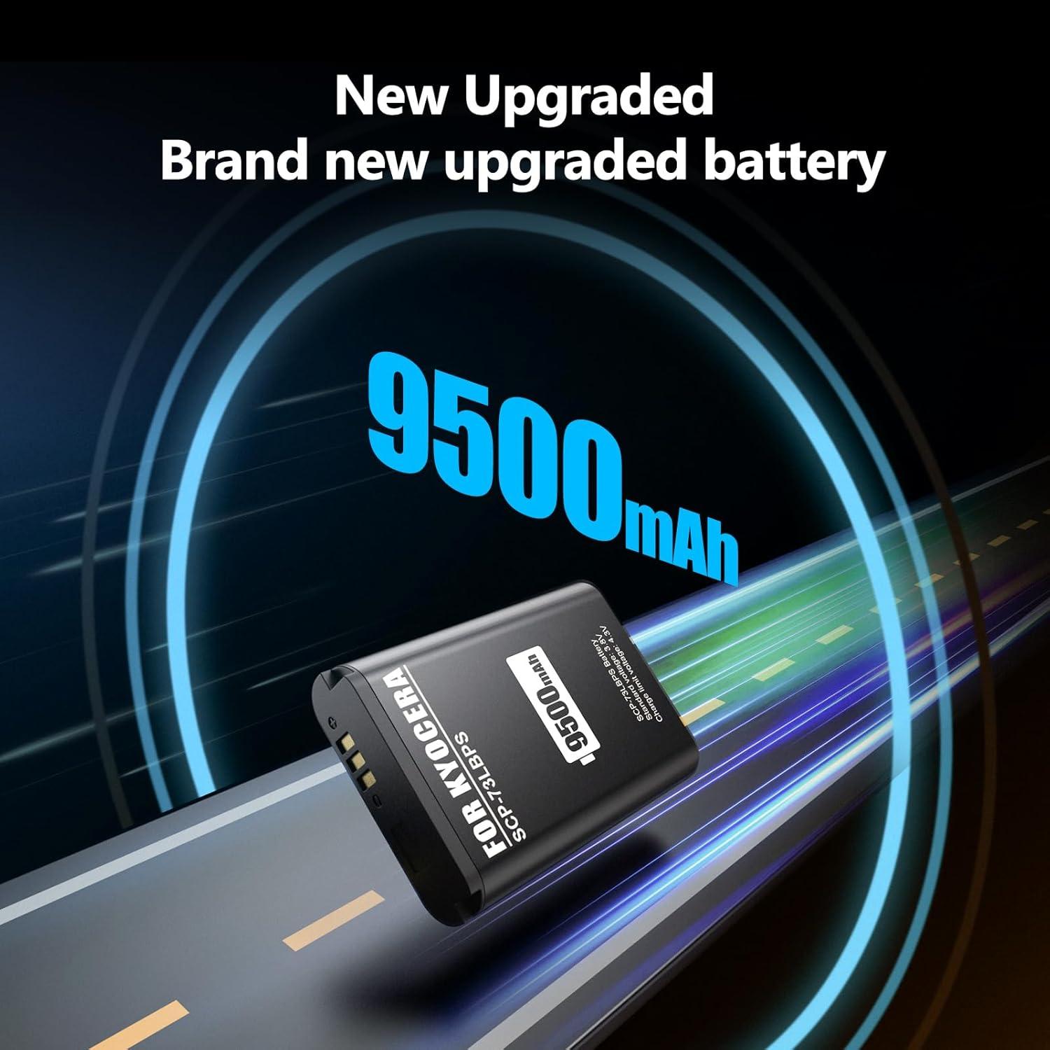 Batería de Reemplazo SCP-73LBPS para Kyocera DuraXV E4810 9500mAh