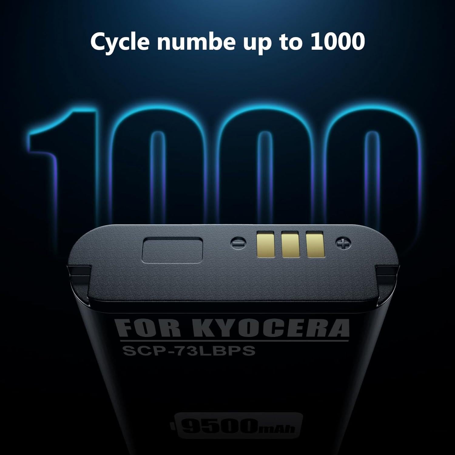 Batería de Reemplazo SCP-73LBPS para Kyocera DuraXV E4810 9500mAh