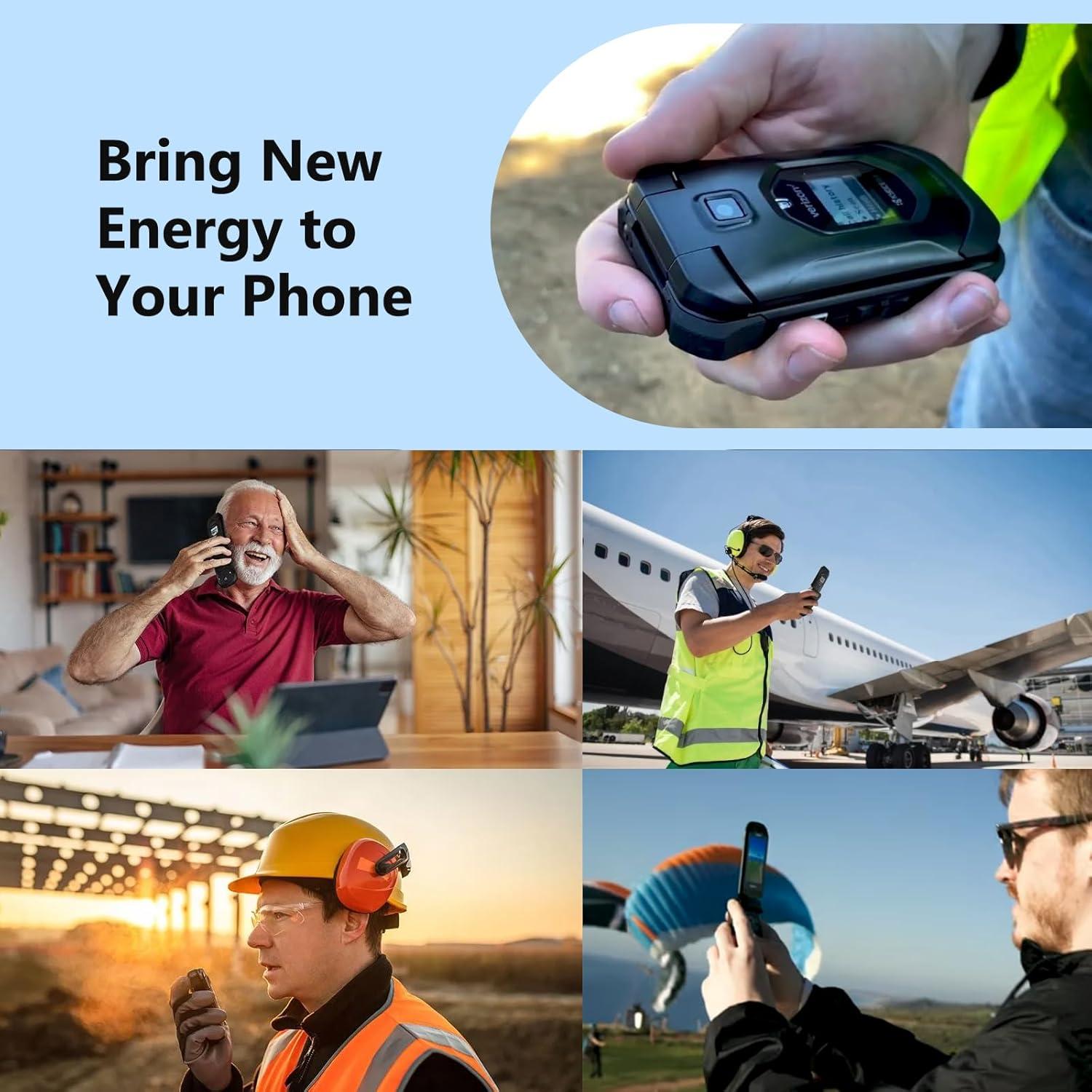 Batería de Reemplazo SCP-73LBPS para Kyocera DuraXV E4810 9500mAh