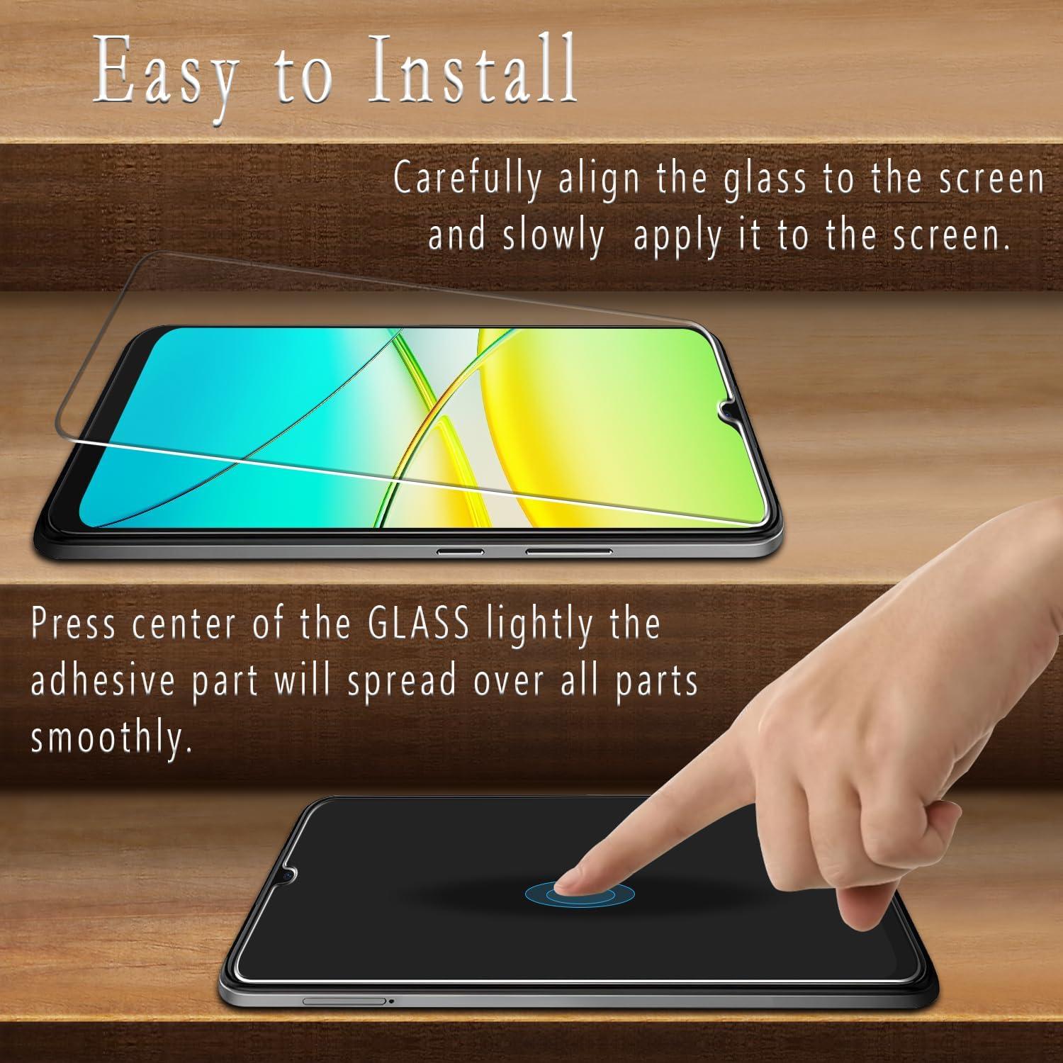 Protector de Pantalla Vidrio Templado Bencuku BLU View 5 2 Pzas