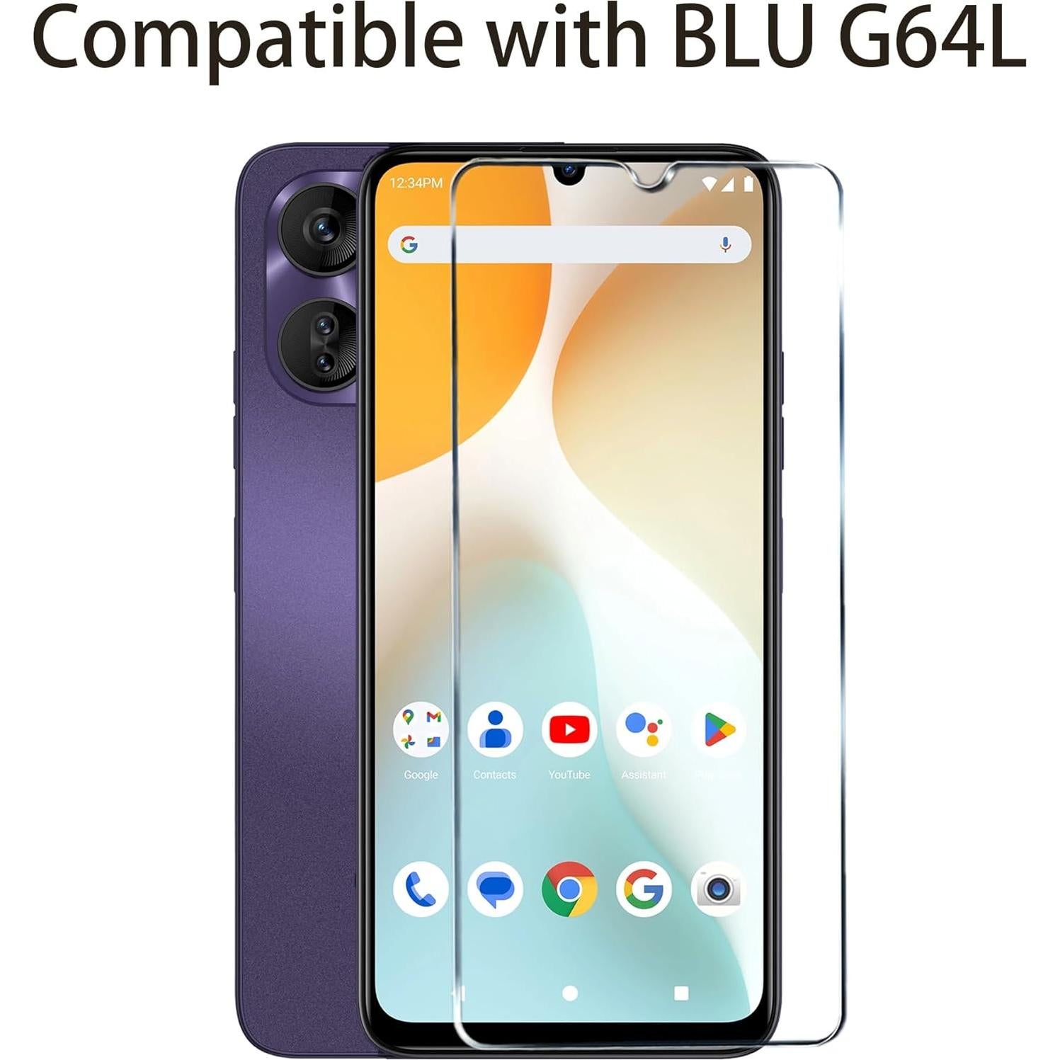 Paquete de 3 Protectores de Pantalla Vidrio Templado GXLYFG 9H