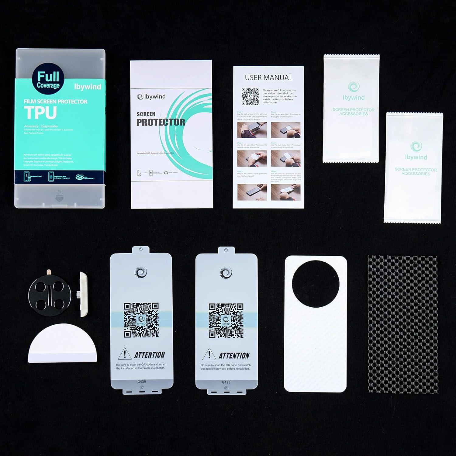 Protector de Pantalla Ibywind para Honor Magic 7 Lite 2-Pack