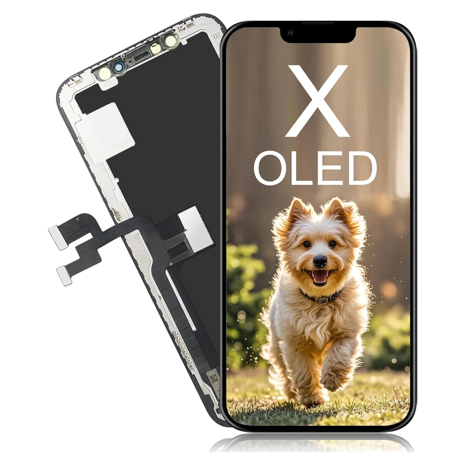 Pantalla OLED Reemplazo para iPhone X XLX 5.8" con Marco