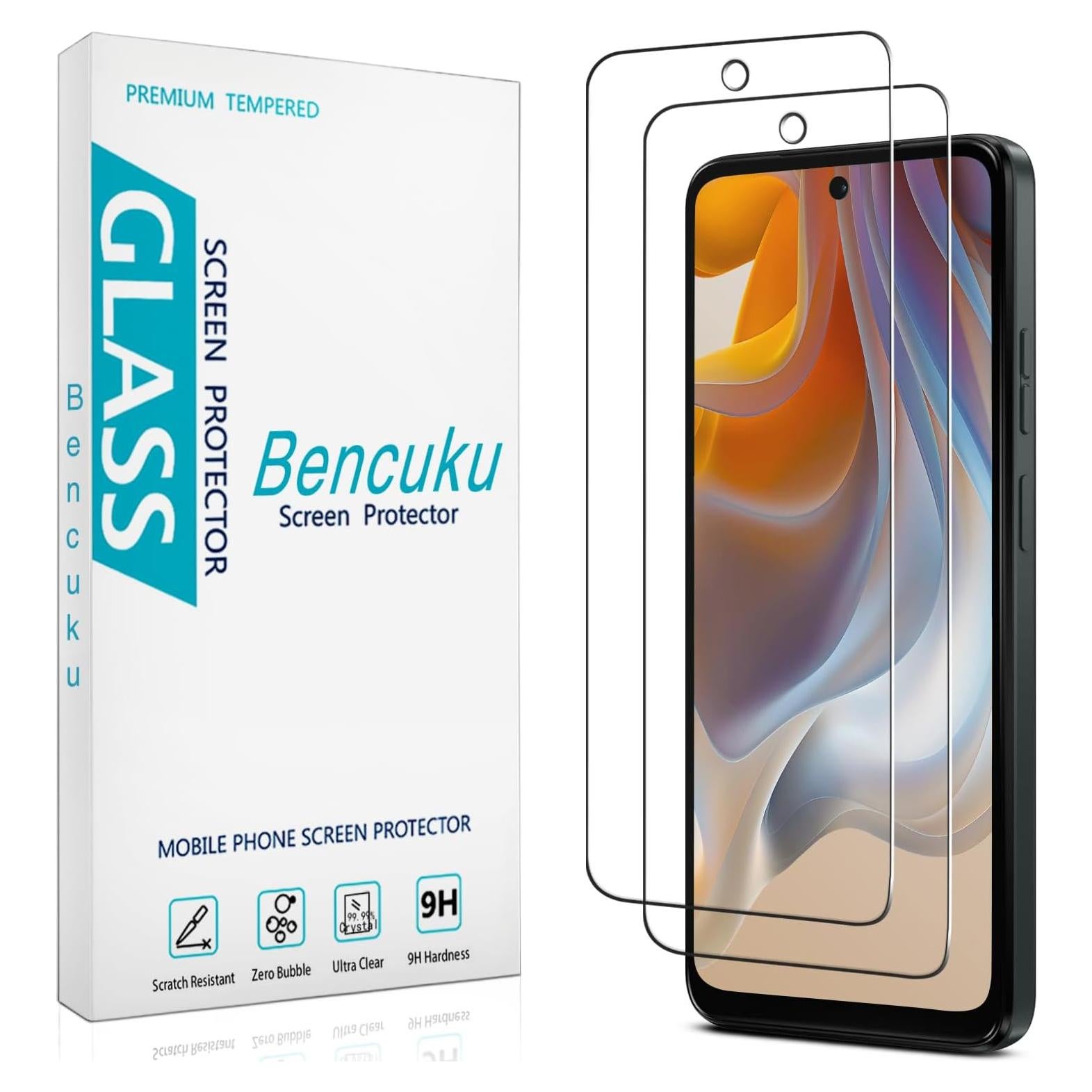 Protector de Pantalla Vidrio Templado Bencuku Moto G 5G 2025