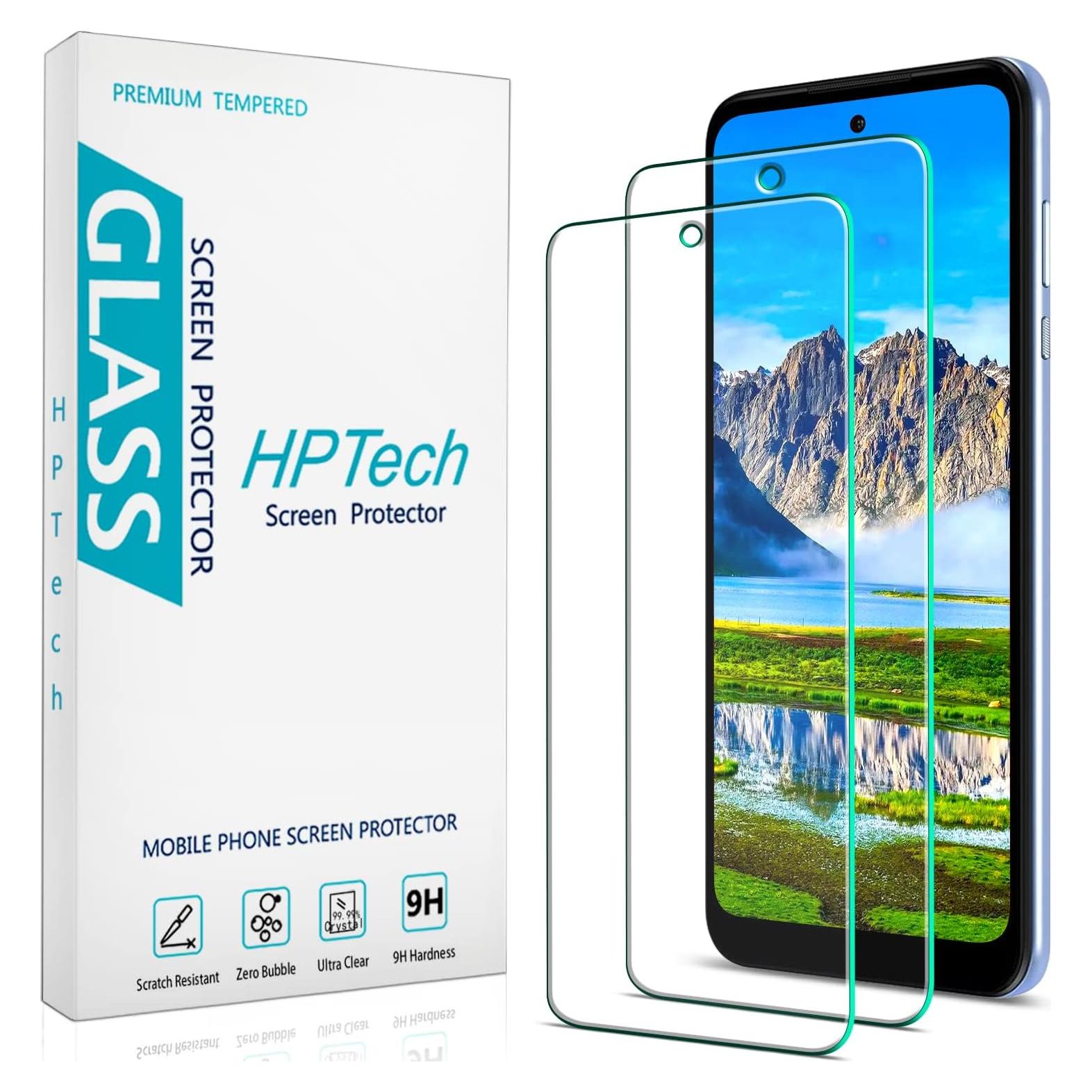 Protector de Pantalla HPTech para Motorola Moto G Power 2022 - Vidrio Templado 9H