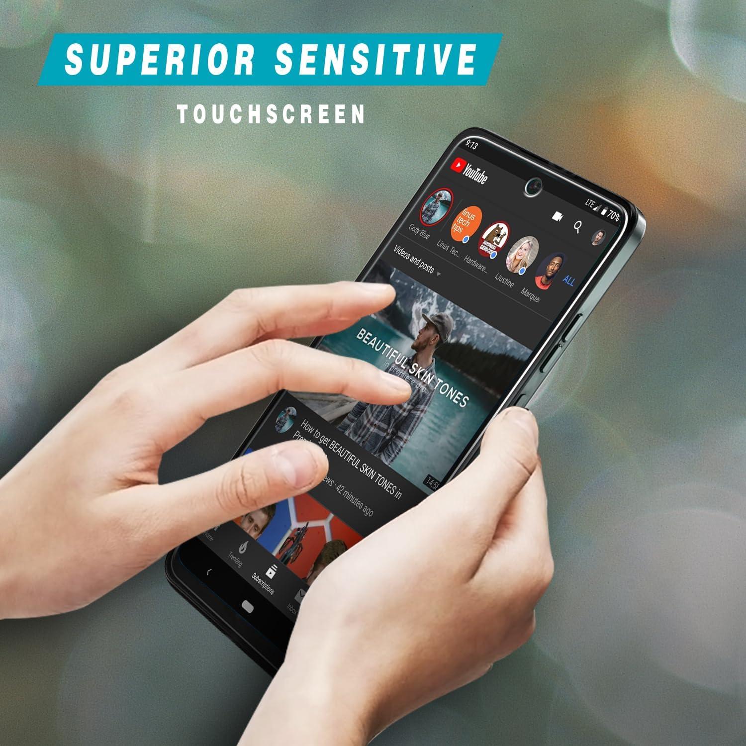 Protector de Pantalla Vidrio Templado Bencuku Moto G 5G 2024