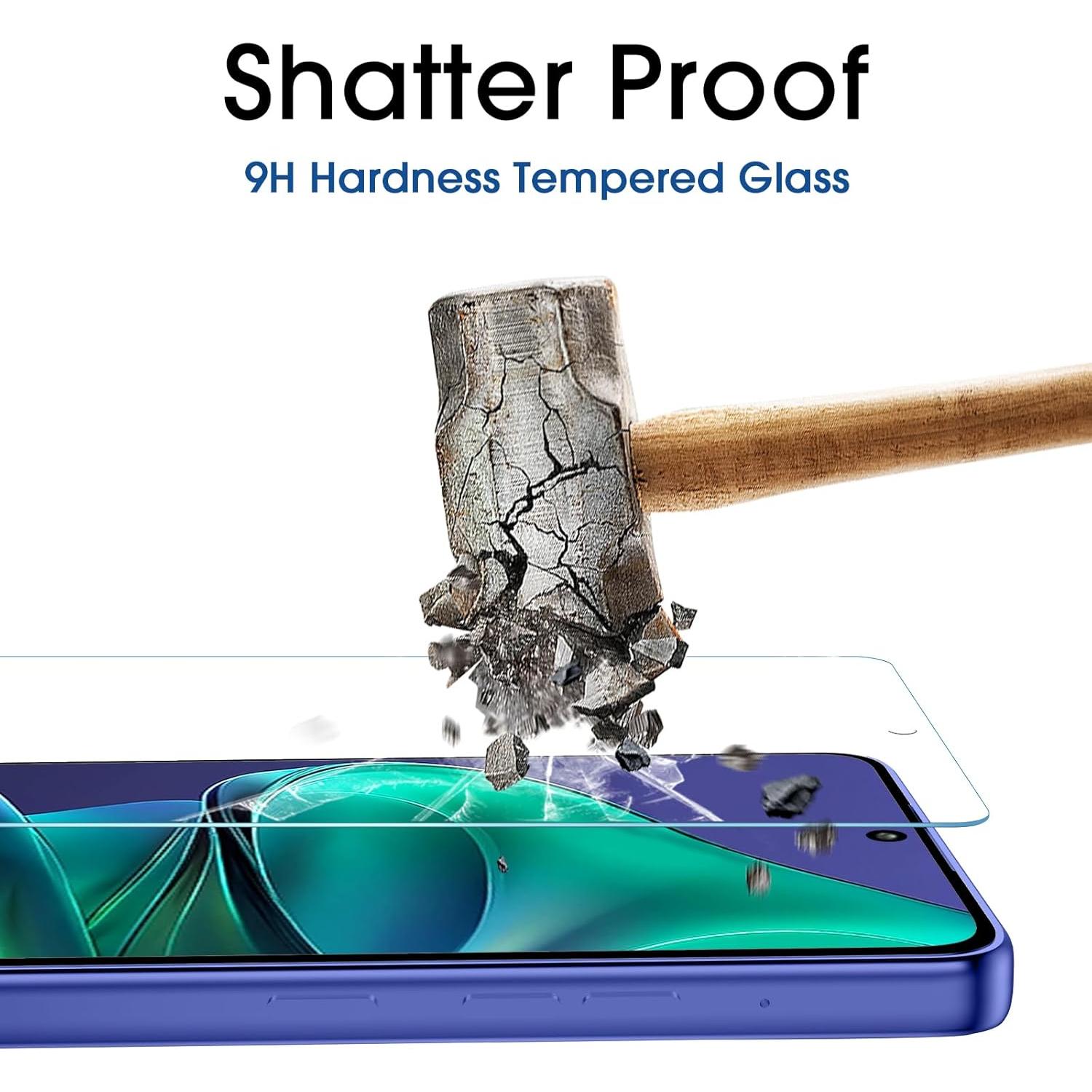 Protector de Pantalla Vidrio Templado amFilm para Moto G Stylus 5G 2025