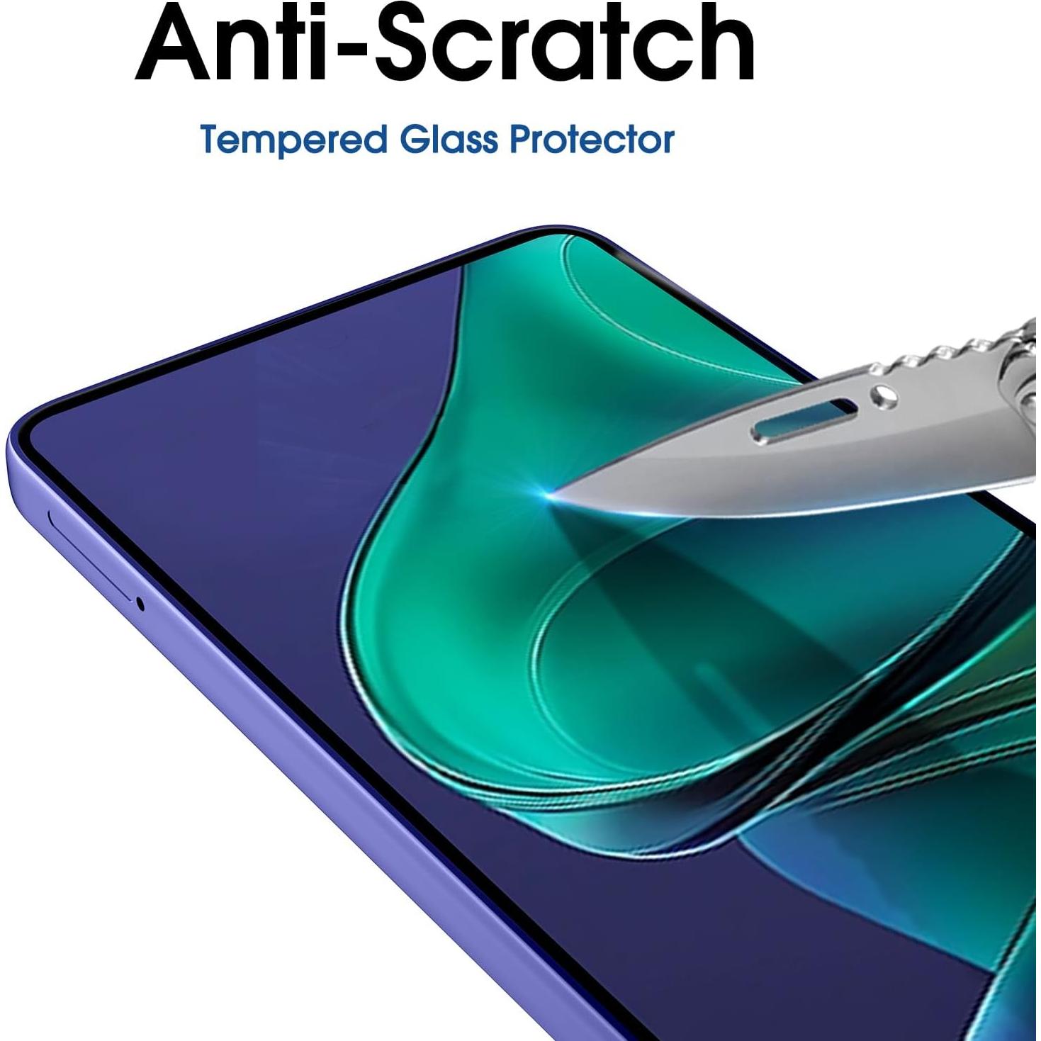 Protector de Pantalla Vidrio Templado amFilm para Moto G Stylus 5G 2025