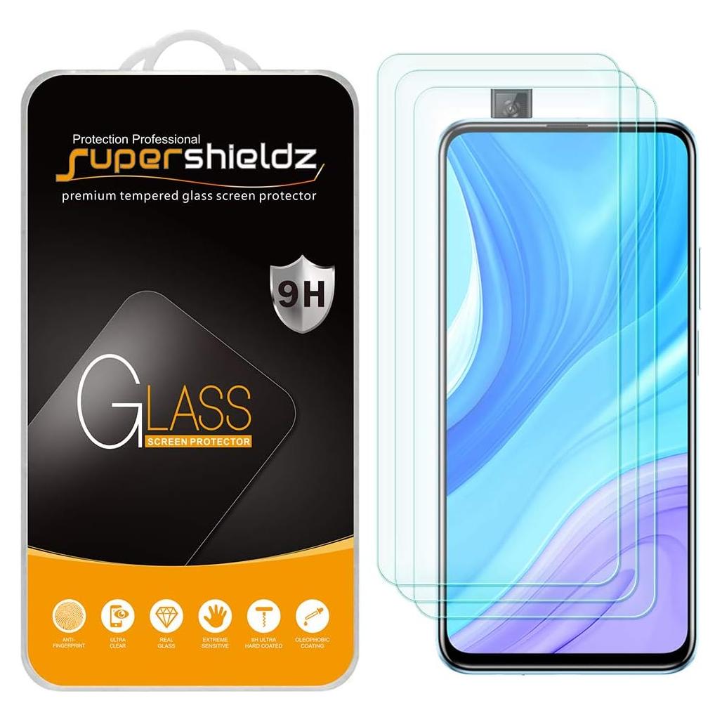 Protector de Pantalla Vidrio Templado Supershieldz para Huawei Y9s/Y9 Prime - 3 Unidades