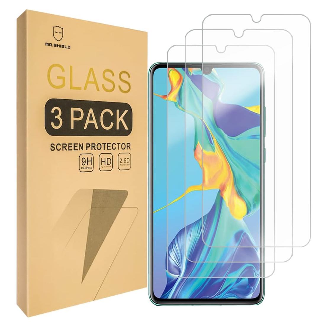 Protector de Pantalla Mr.Shield para Huawei P30 Vidrio Templado 9H