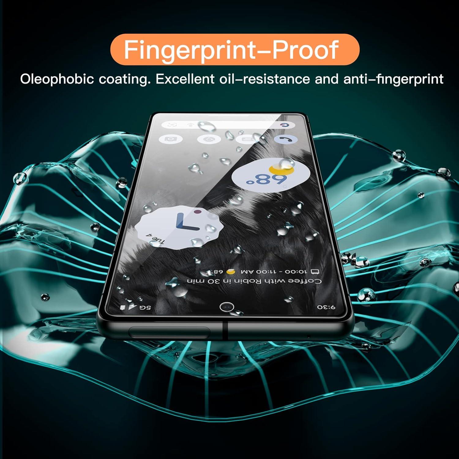 Protector de Pantalla JETech para Google Pixel 7 - Vidrio Templado HD - Paquete de 3