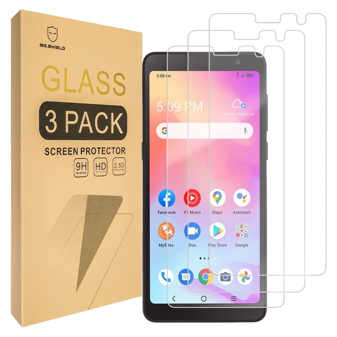 Protector de Pantalla Vidrio Templado Mr.Shield para Alcatel TCL A3/A30