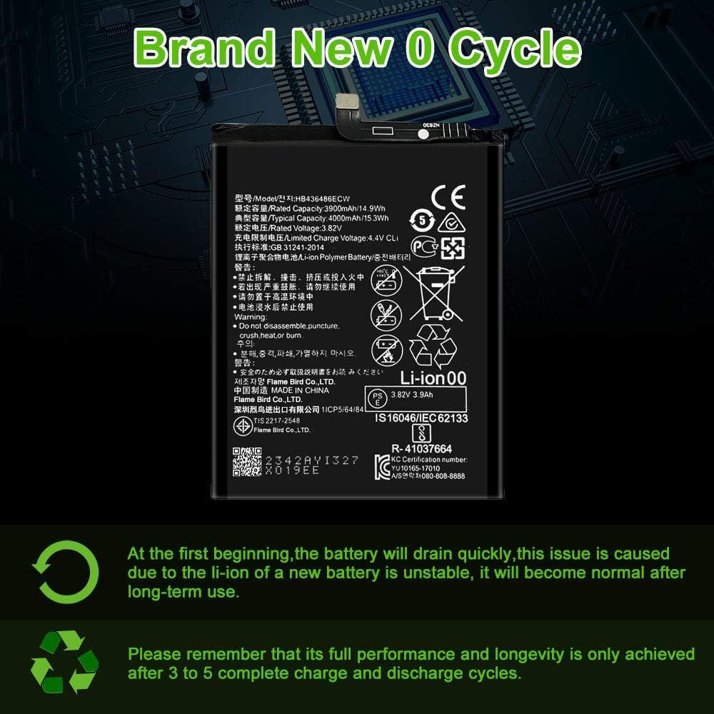 Batería de Reemplazo WUHAO HB436486ECW para Huawei Mate 10 Pro