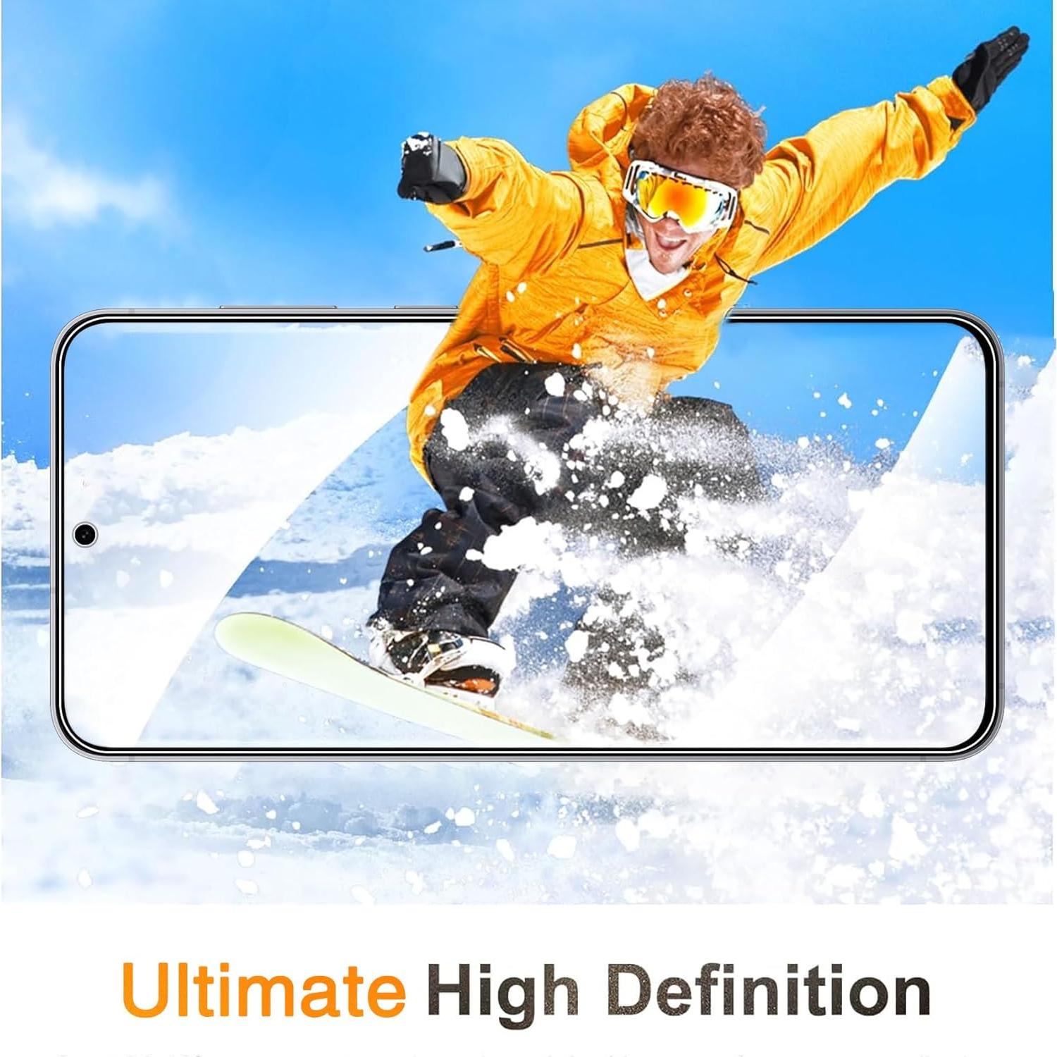 Protector de Pantalla Vidrio Templado Wiaocit para Samsung Galaxy S25 FE