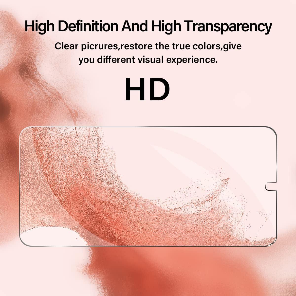 Protector de Pantalla Vidrio Templado BIGFACE Galaxy S22 2 Pzas