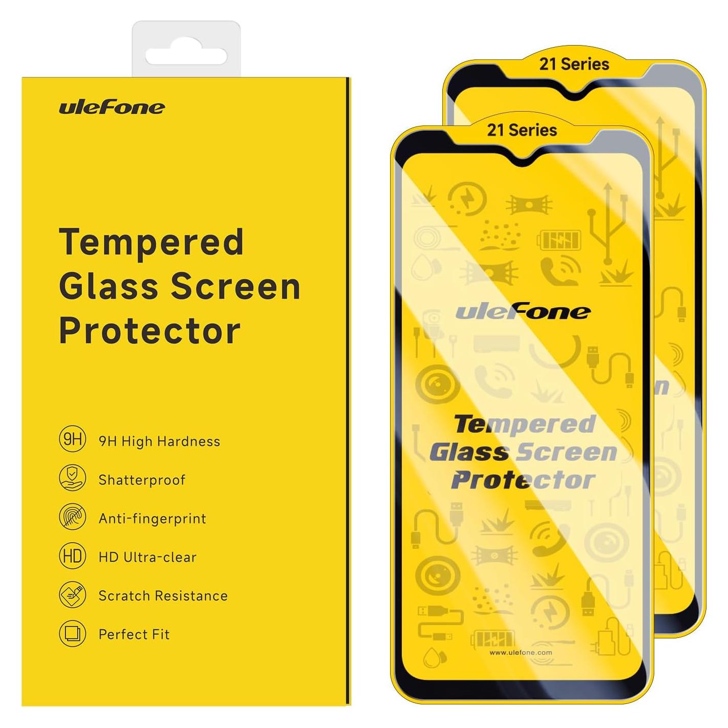 Protector de Pantalla Ulefone Armor 21 - Vidrio Templado 9H