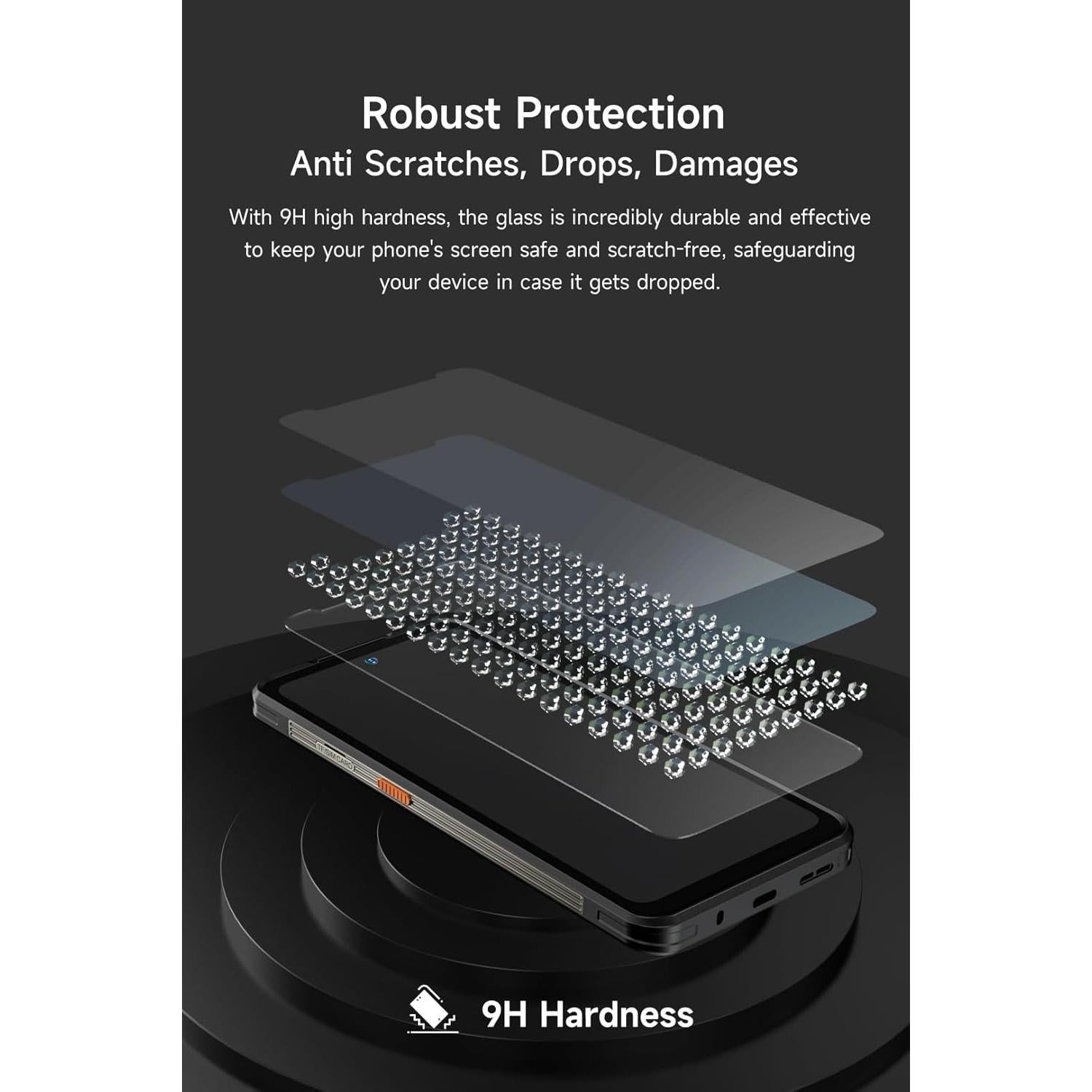 Protector de Pantalla Ulefone Armor X32 Vidrio Templado 9H