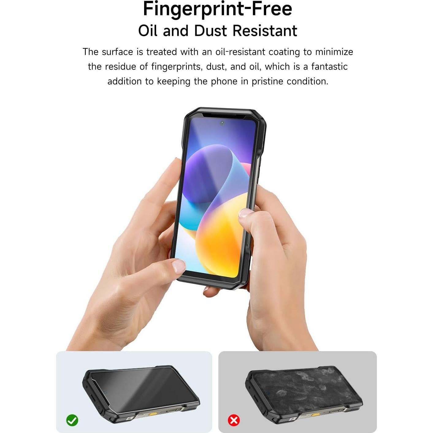 Protector de Pantalla Ulefone Armor X32 Vidrio Templado 9H