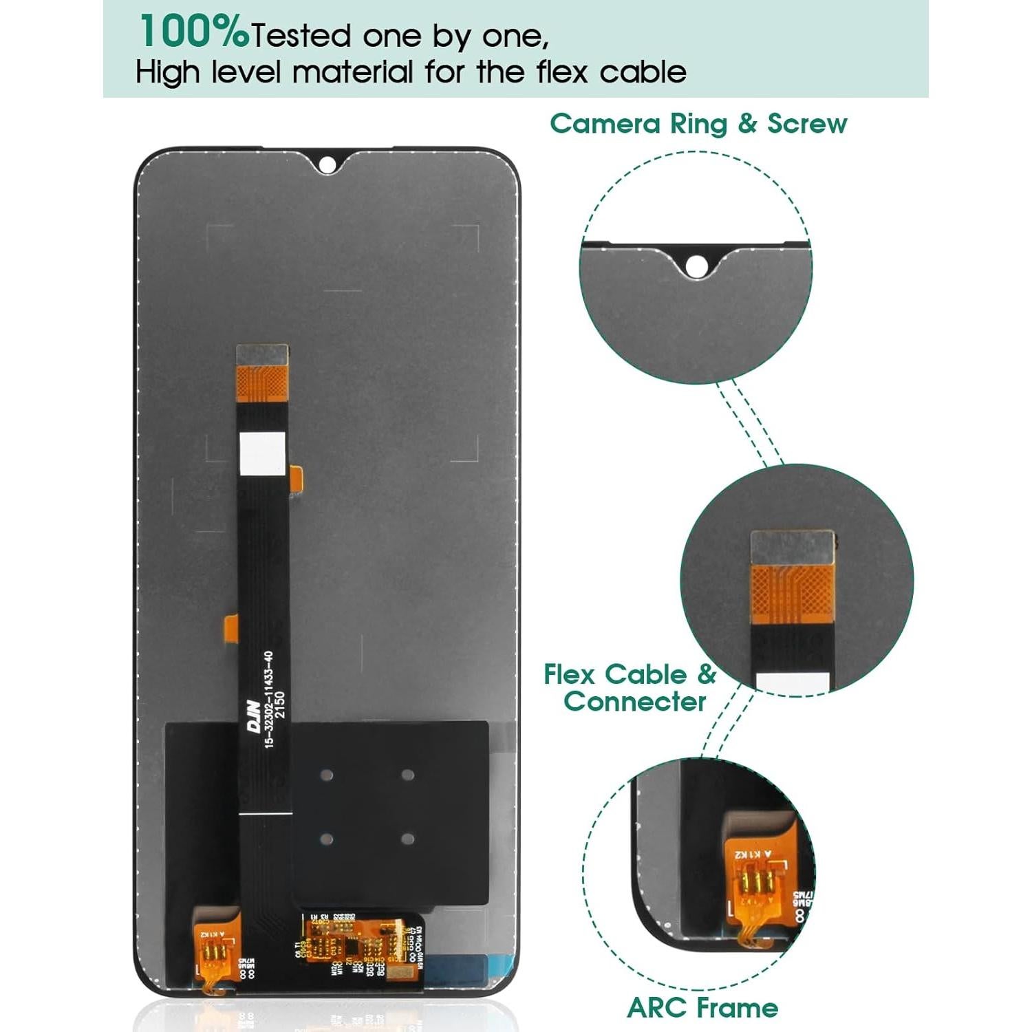 Reemplazo Pantalla Táctil LCD Blackview A55/A55 Pro 6.53"