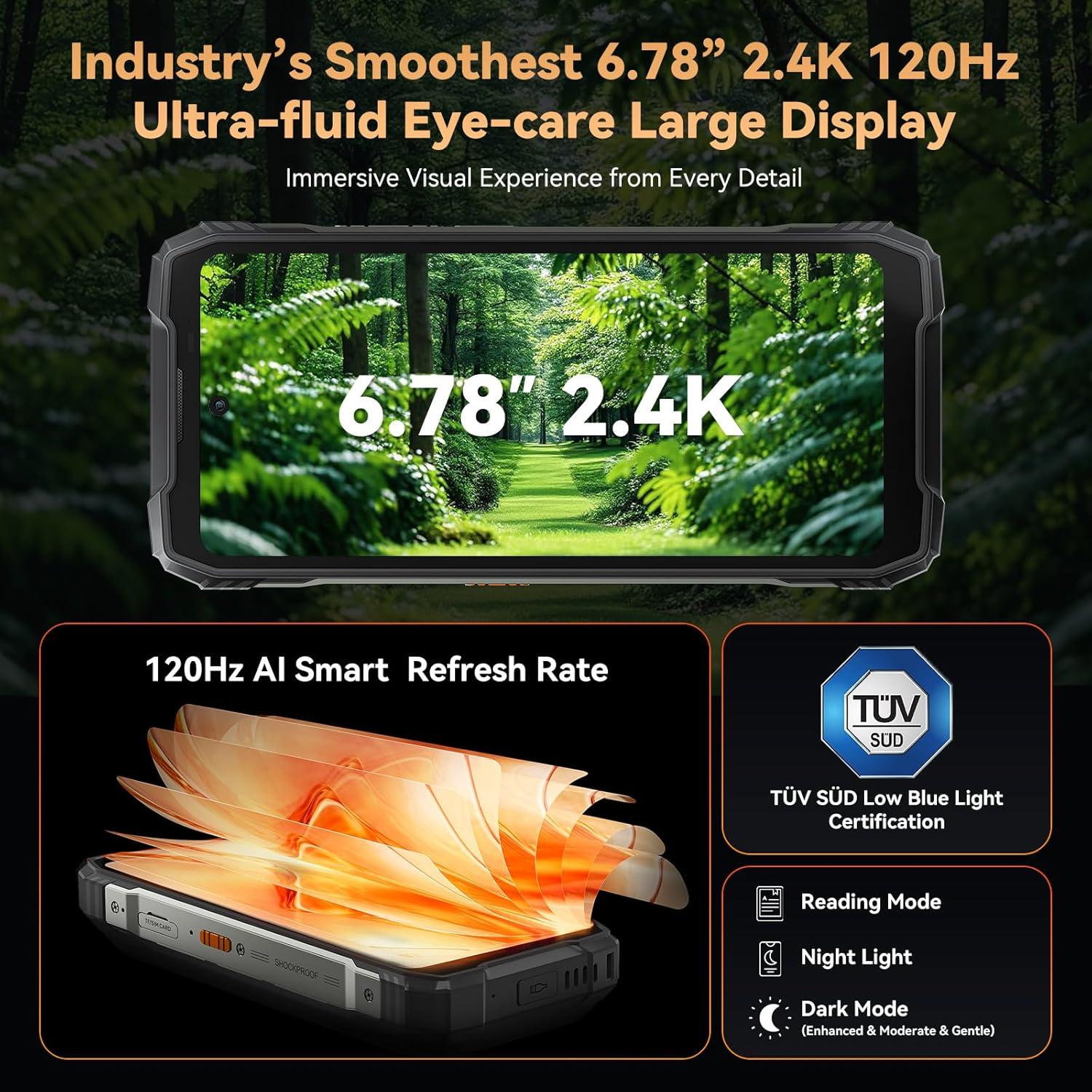 Smartphone Resistente Blackview XPLORE 1 5G 36GB+256GB 20000mAh