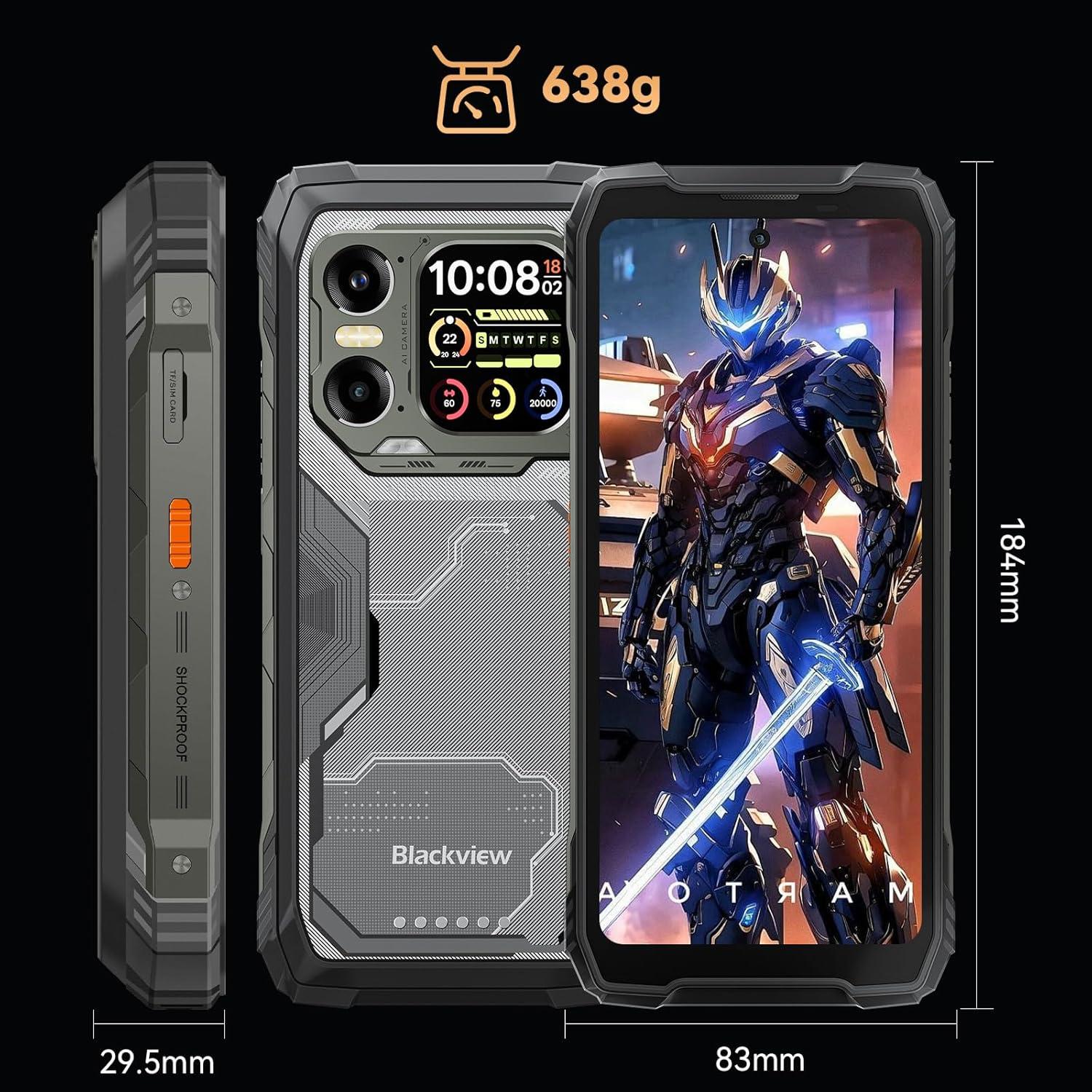 Smartphone Resistente Blackview XPLORE 1 5G 36GB+256GB 20000mAh