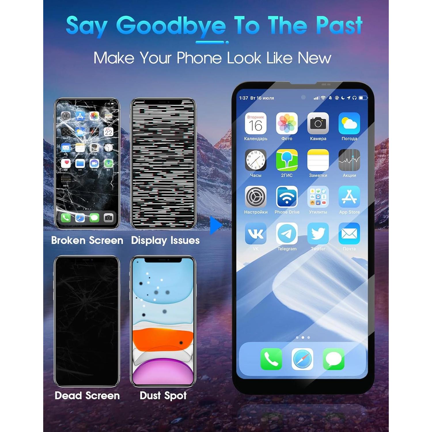 Reemplazo Pantalla LCD Nokia X100 5G TA-1399 6.67" con Kit