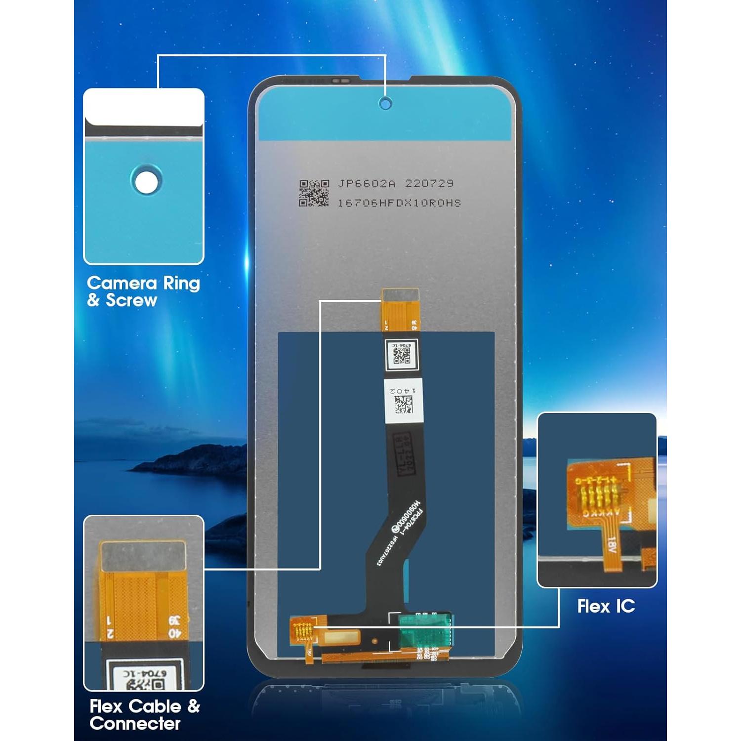 Reemplazo Pantalla LCD Nokia X100 5G TA-1399 6.67" con Kit