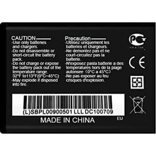 Batería de Reemplazo LGIP-531A 950mAh para Teléfonos LG