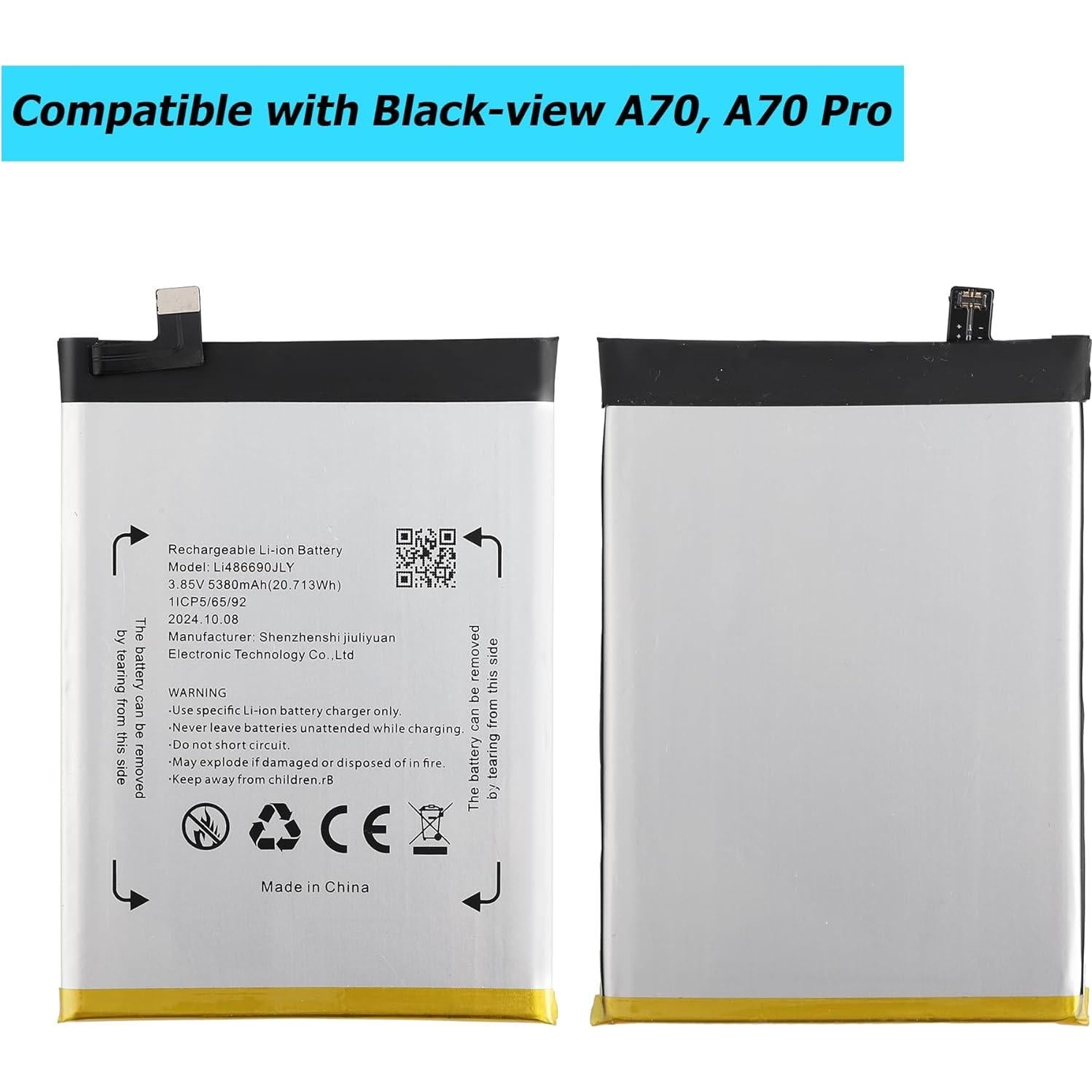 Batería de Reemplazo Li486690JLY para Blackview A70 + Herramientas