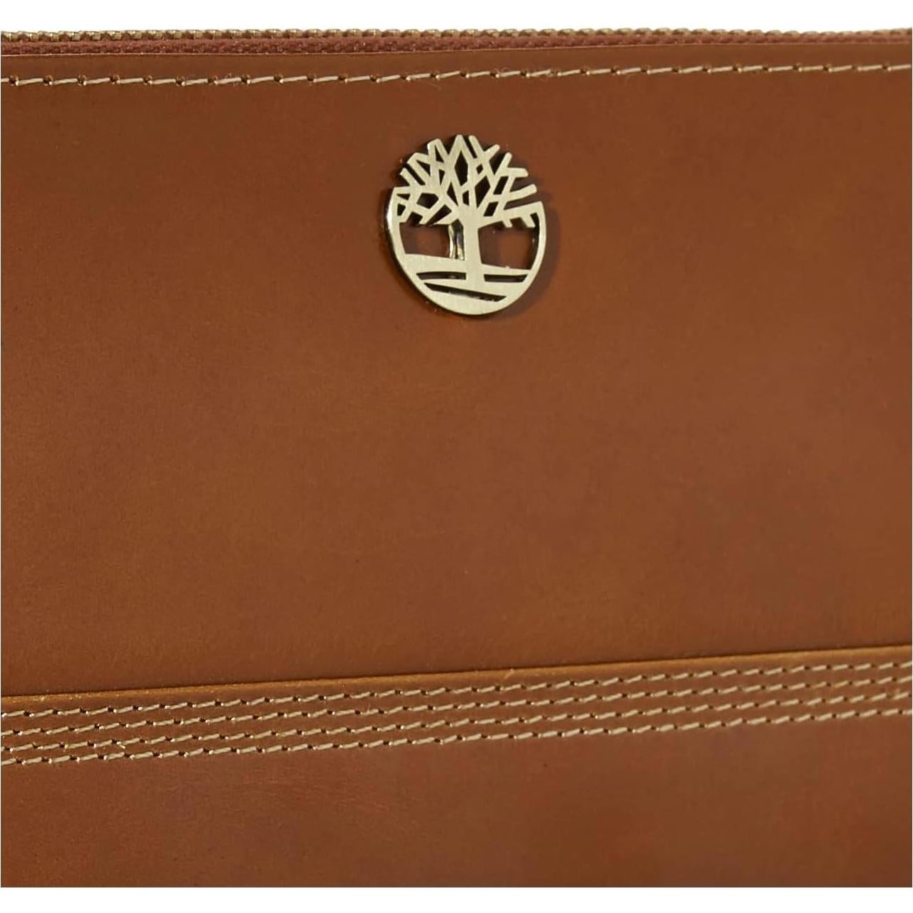 Cartera de Cuero RFID Timberland para Mujeres con Cierre